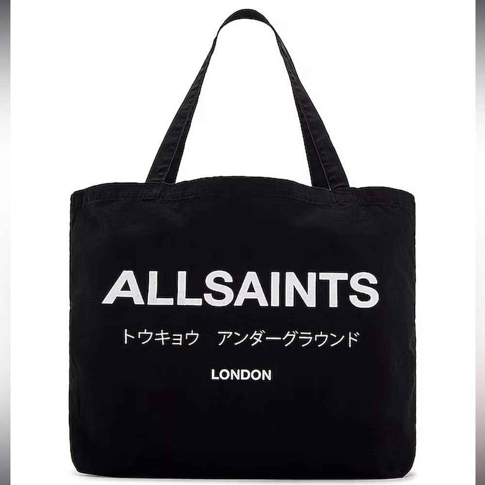 AllSaints Canvas Tote